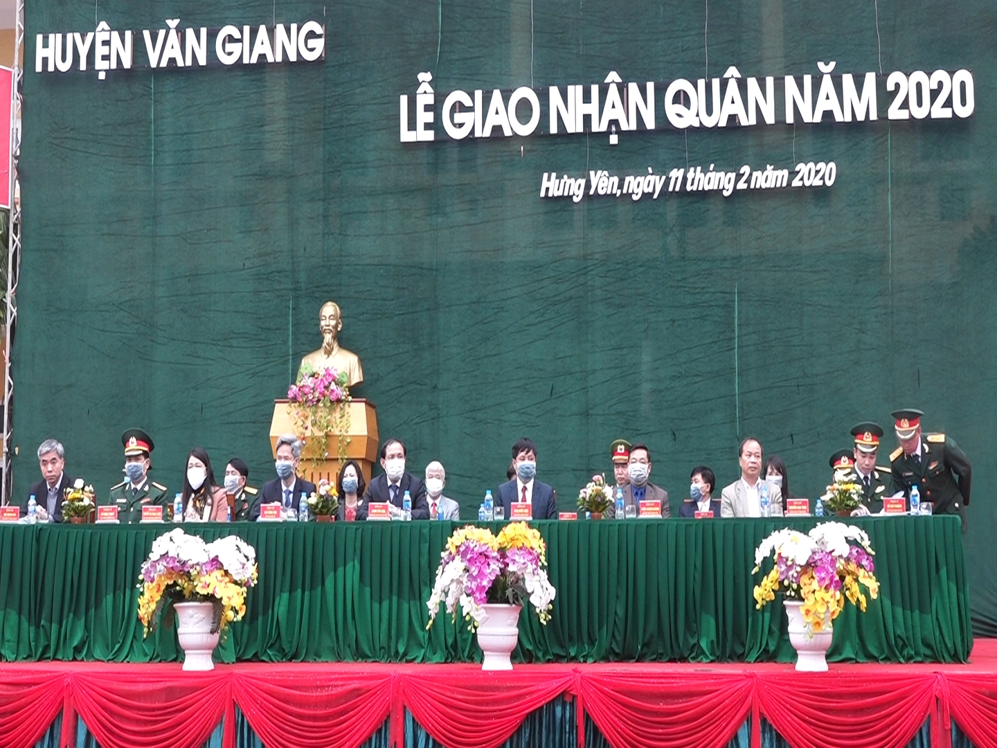   Văn Giang tổ chức lễ giao nhận quân năm 2020