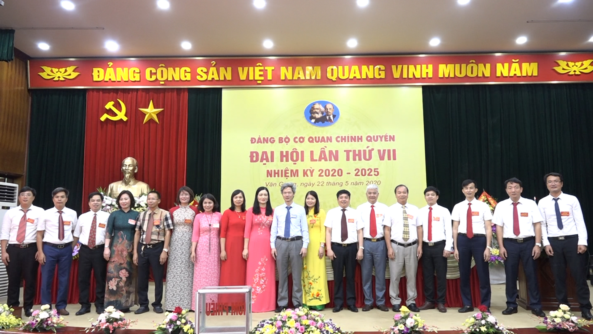   Đại hội Đảng bộ cơ quan Chính quyền huyện Văn Giang lần thứ 7, nhiệm kỳ 2020 - 2025