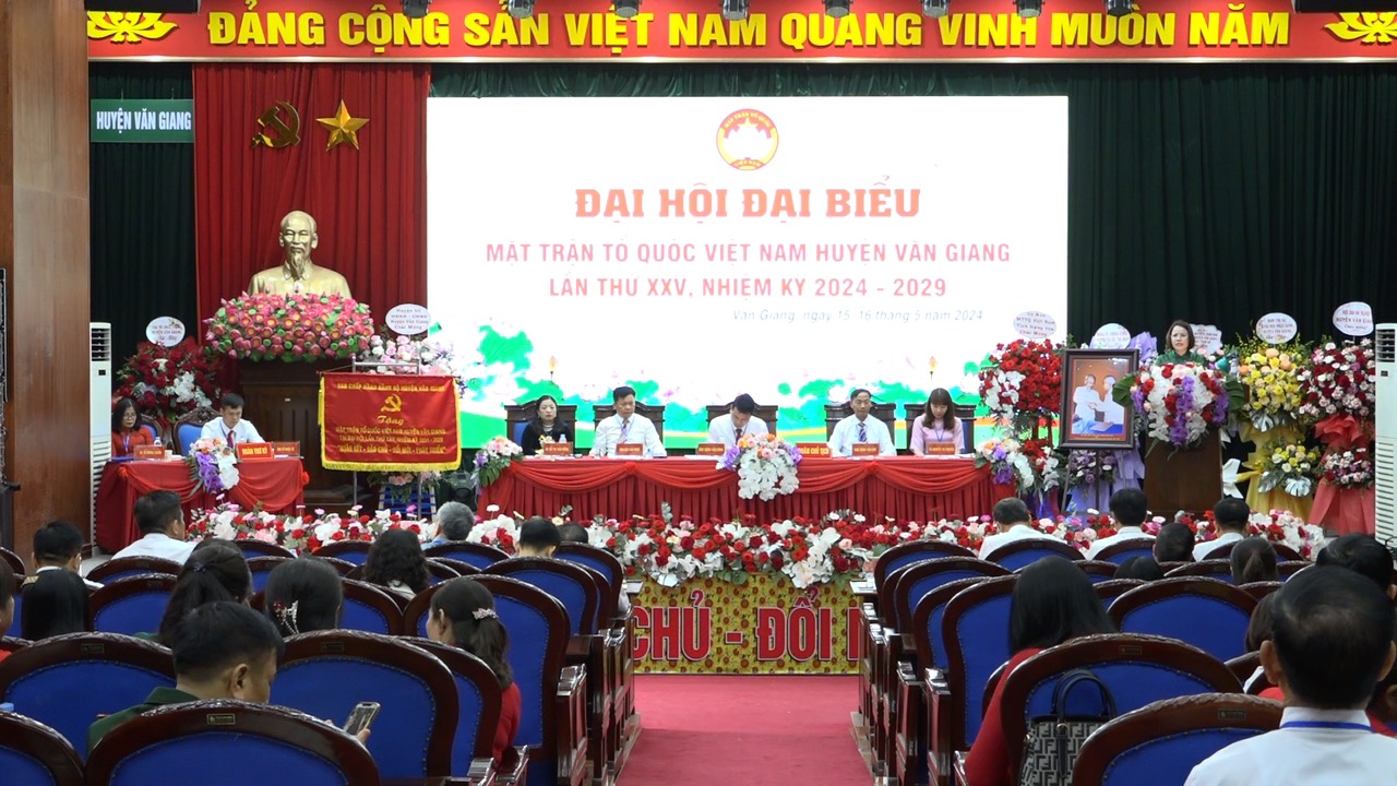   Đại hội đại biểu MTTQ Việt Nam huyện Văn Giang lần thứ XXV, nhiệm kỳ 2024- 2029